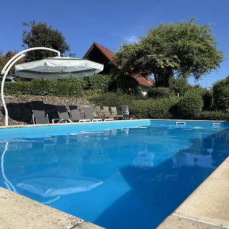 In Germany With Garden Terrace Apartment Bredenborn